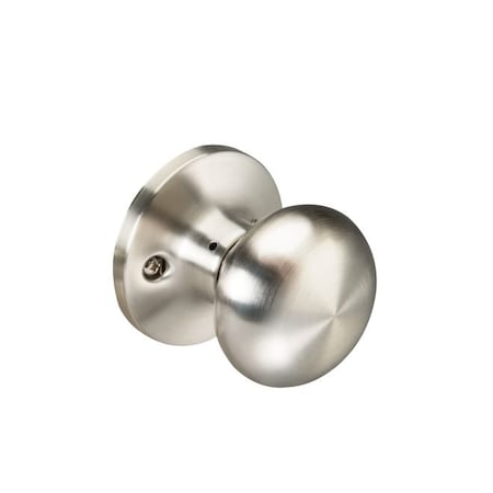 Yale Half Dummy Lock with Sinclair Knob Satin Nickel Finish SND15L